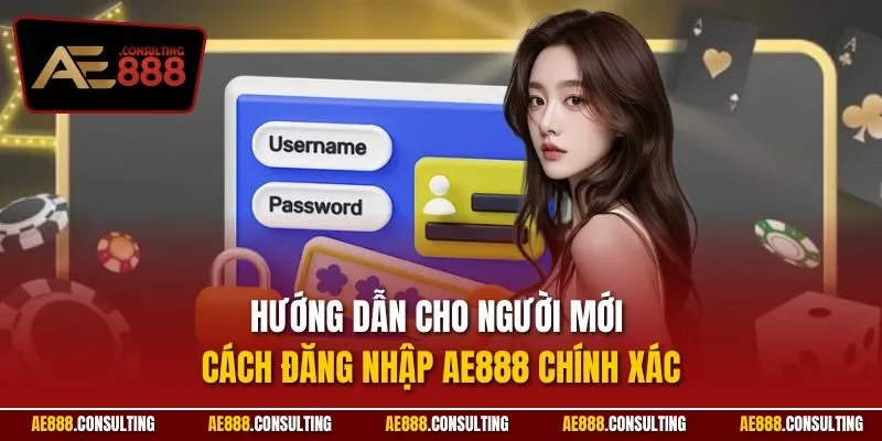 Hướng dẫn cho người mới cách đăng nhập AE888 chính xác